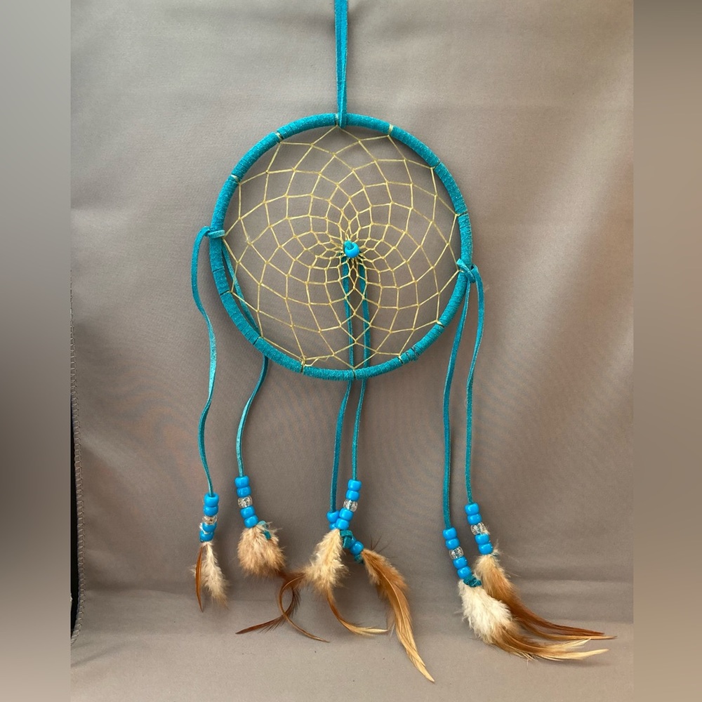 Turquoise Blue Dreamcatcher